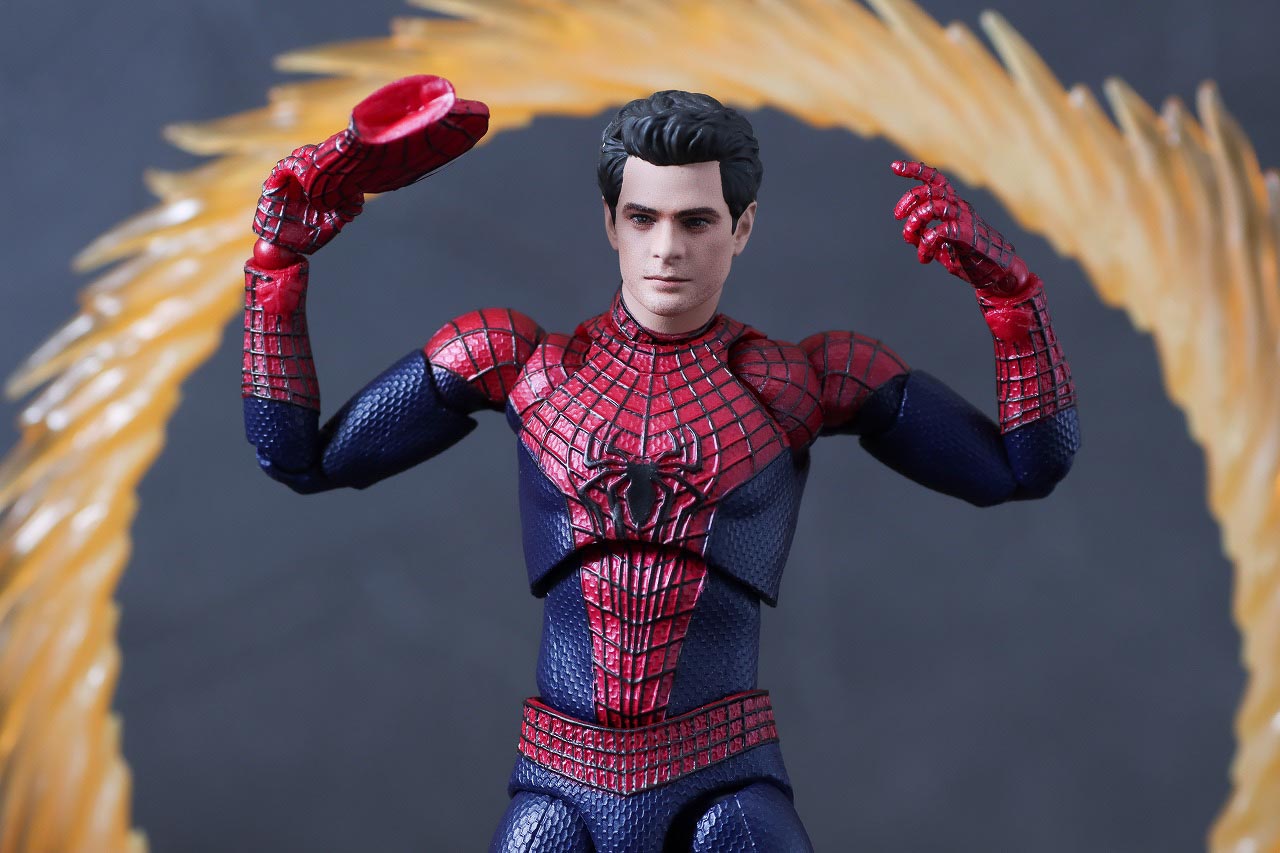 MAFEX アメイジング・スパイダーマン(The Amazing Spider-Man2) レビュー アクション