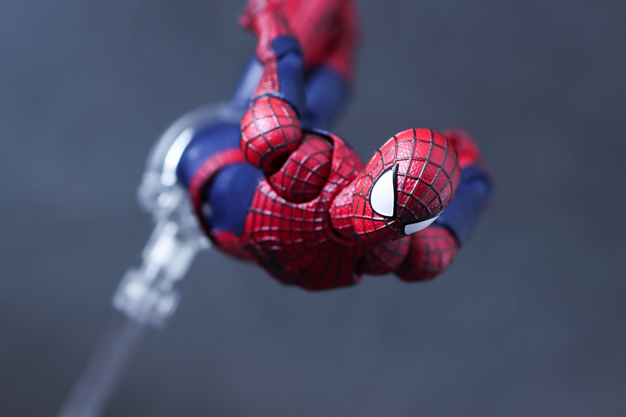 MAFEX アメイジング・スパイダーマン(The Amazing Spider-Man2) レビュー アクション