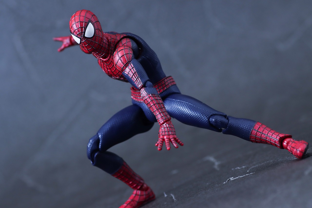 MAFEX アメイジング・スパイダーマン(The Amazing Spider-Man2) レビュー アクション