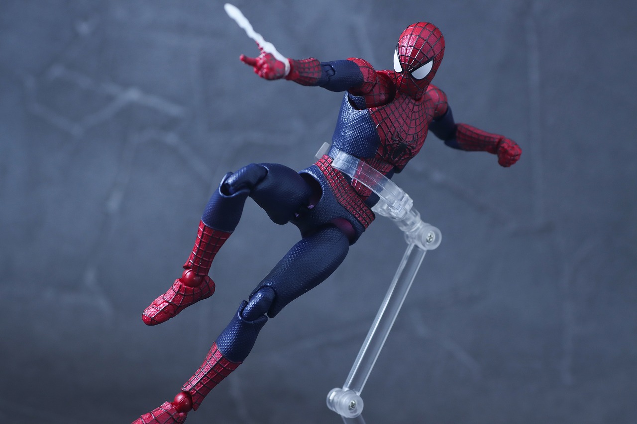 MAFEX アメイジング・スパイダーマン(The Amazing Spider-Man2) レビュー アクション