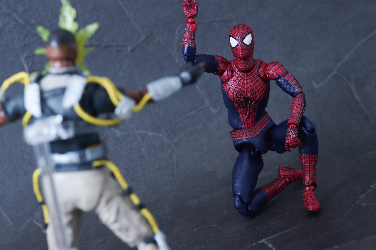MAFEX アメイジング・スパイダーマン(The Amazing Spider-Man2) レビュー アクション マーベルレジェンド エレクトロ