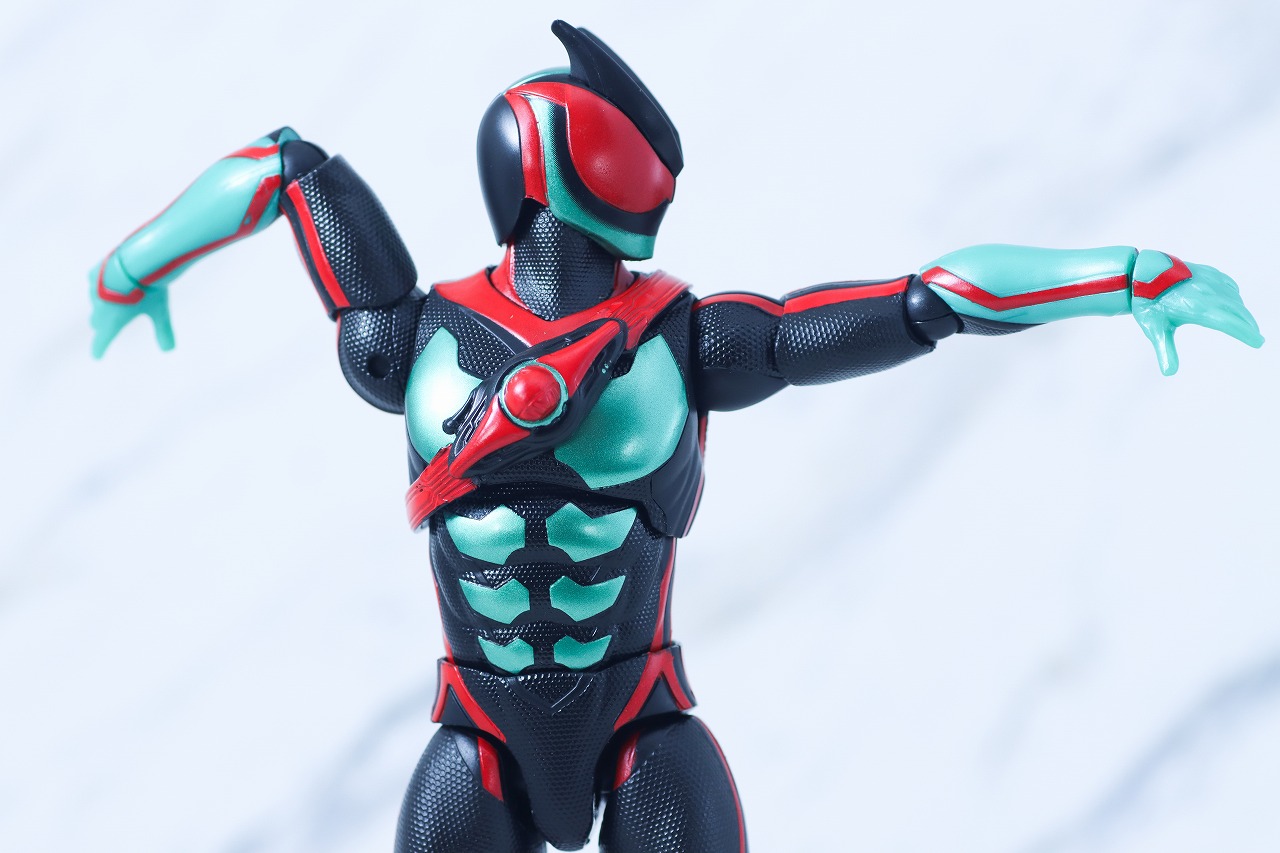 仮面ライダーアクションフィギュア 仮面ライダーゼッツ フィジカムインパクト レビュー 可動範囲