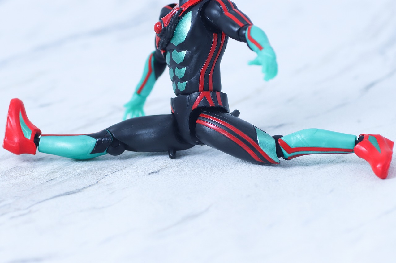 仮面ライダーアクションフィギュア カプセムチェンジコレクション 仮面ライダーゼッツ フィジカムセット レビュー 可動範囲