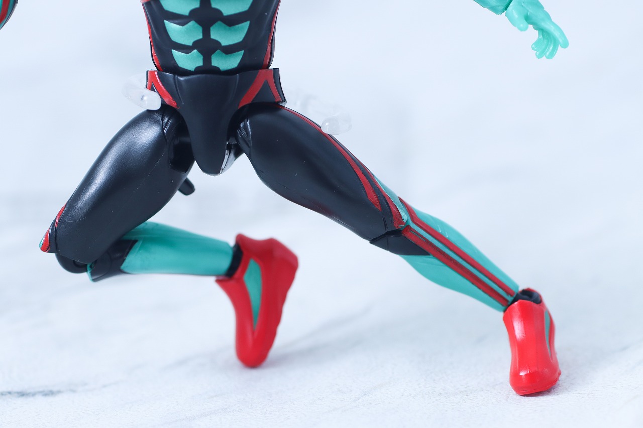 仮面ライダーアクションフィギュア カプセムチェンジコレクション 仮面ライダーゼッツ フィジカムセット レビュー 可動範囲