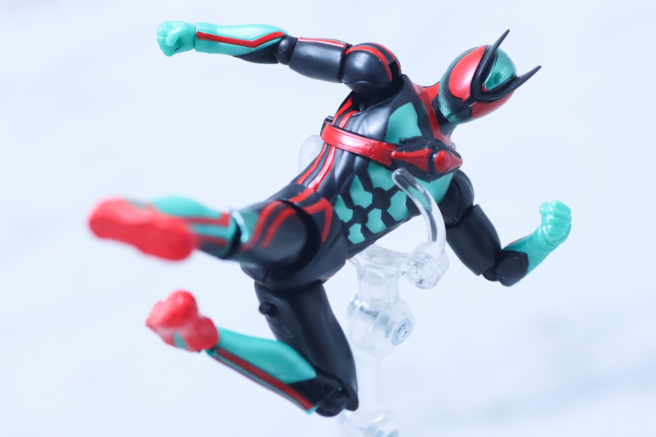 仮面ライダーアクションフィギュア カプセムチェンジコレクション 仮面ライダーゼッツ フィジカムセット レビュー アクション