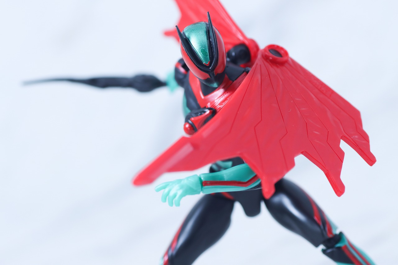 仮面ライダーアクションフィギュア カプセムチェンジコレクション 仮面ライダーゼッツ フィジカムセット レビュー アクション フィジカムウイング
