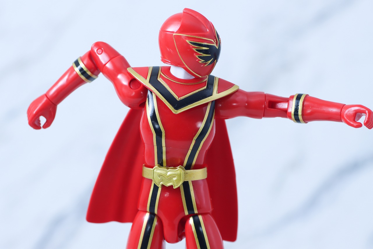 アクションヒーロー マジレッド レビュー 可動範囲