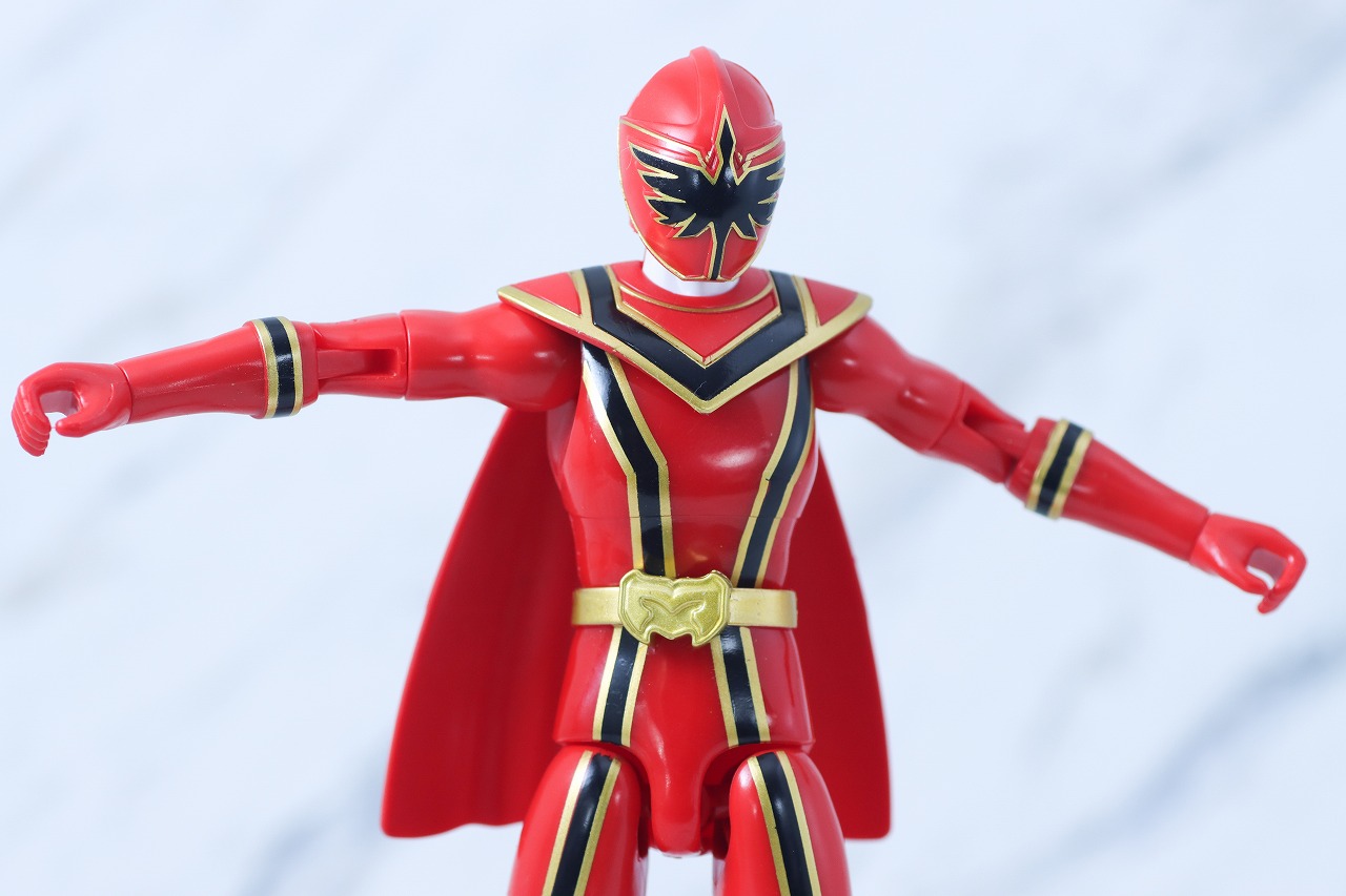 アクションヒーロー マジレッド レビュー 可動範囲