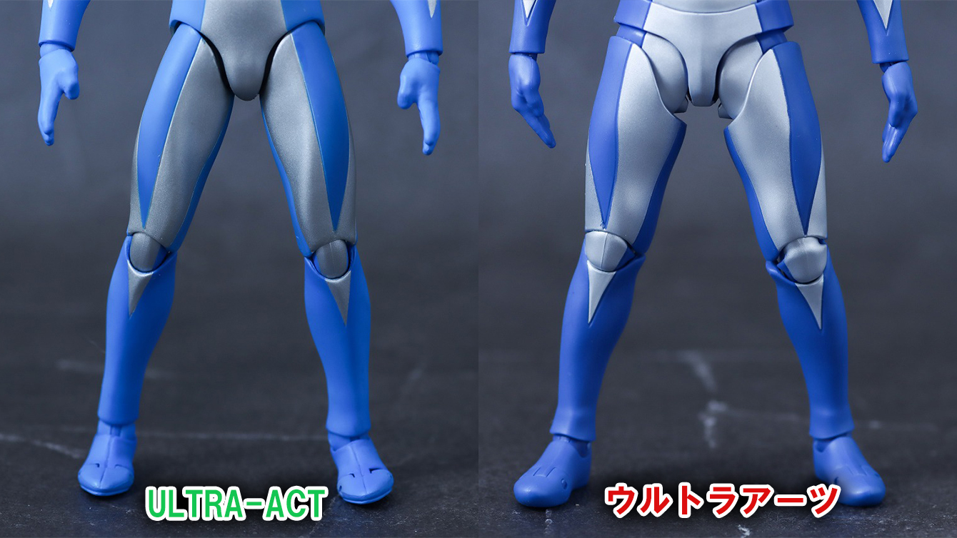 S.H.フィギュアーツ　ウルトラマンコスモス ルナモード　レビュー　ULTRA-ACT　比較