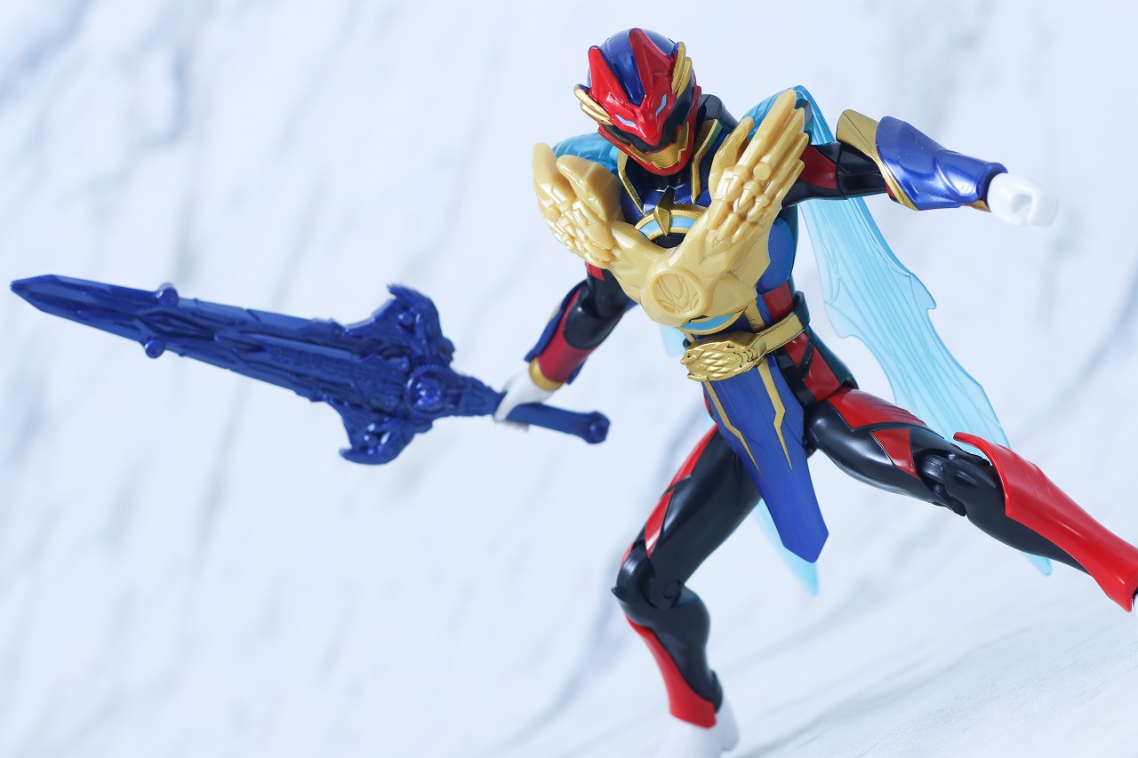 アクションヒーロー　テガソードゴジュウウルフ　レビュー　アクション