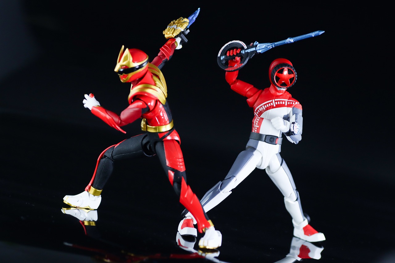 S.H.フィギュアーツ ゴジュウルフ レビュー アクション ブンレッド