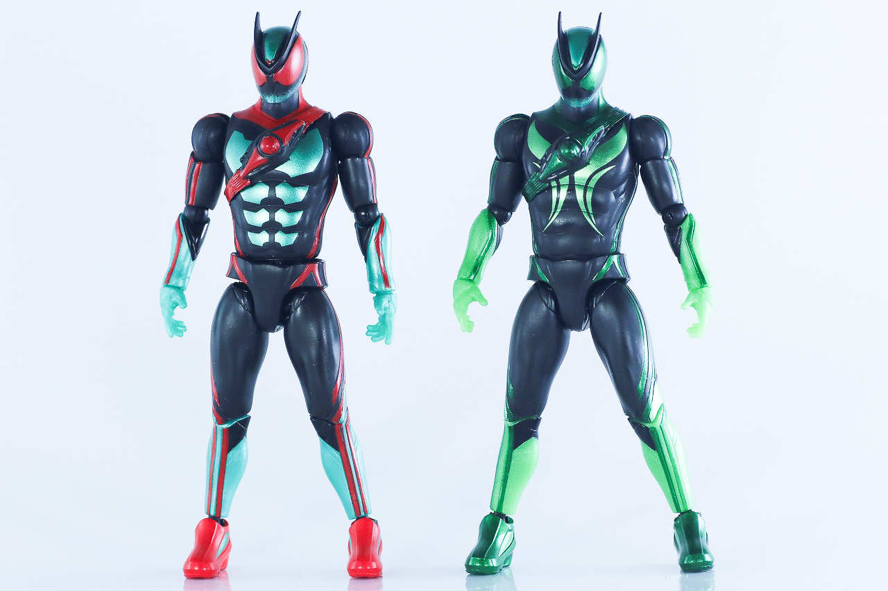 仮面ライダーアクションフィギュア カプセムチェンジコレクション 仮面ライダーゼッツ エスプリムセット レビュー 本体 フィジカムインパクト 比較