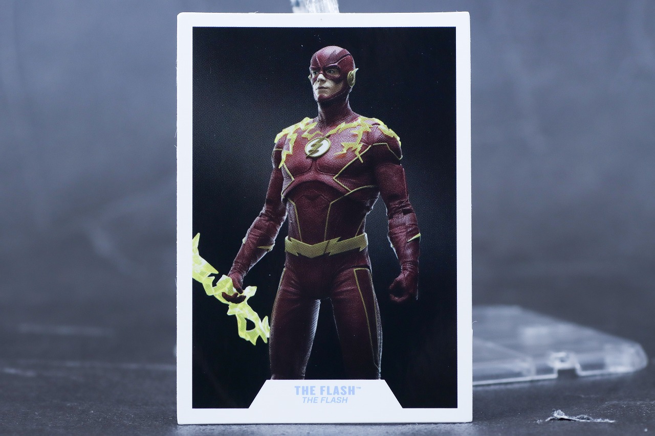 DCマルチバース フラッシュ(『ザ・フラッシュ』シーズン7) レビュー 付属品 カード