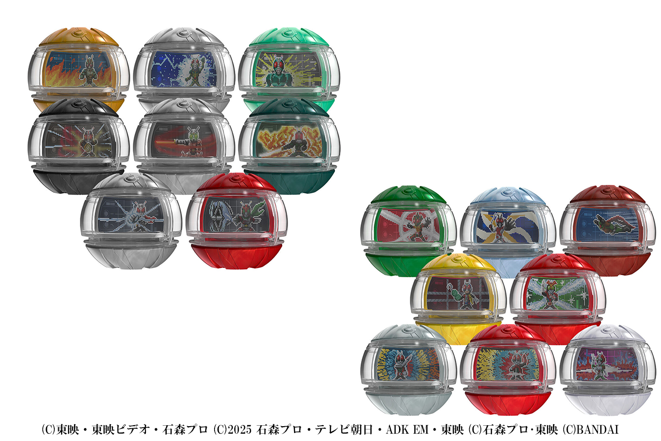 『ゼッツ』DXレジェンドライダーカプセムセットEX 昭和ライダーver.01&02が26年3月限定発売!