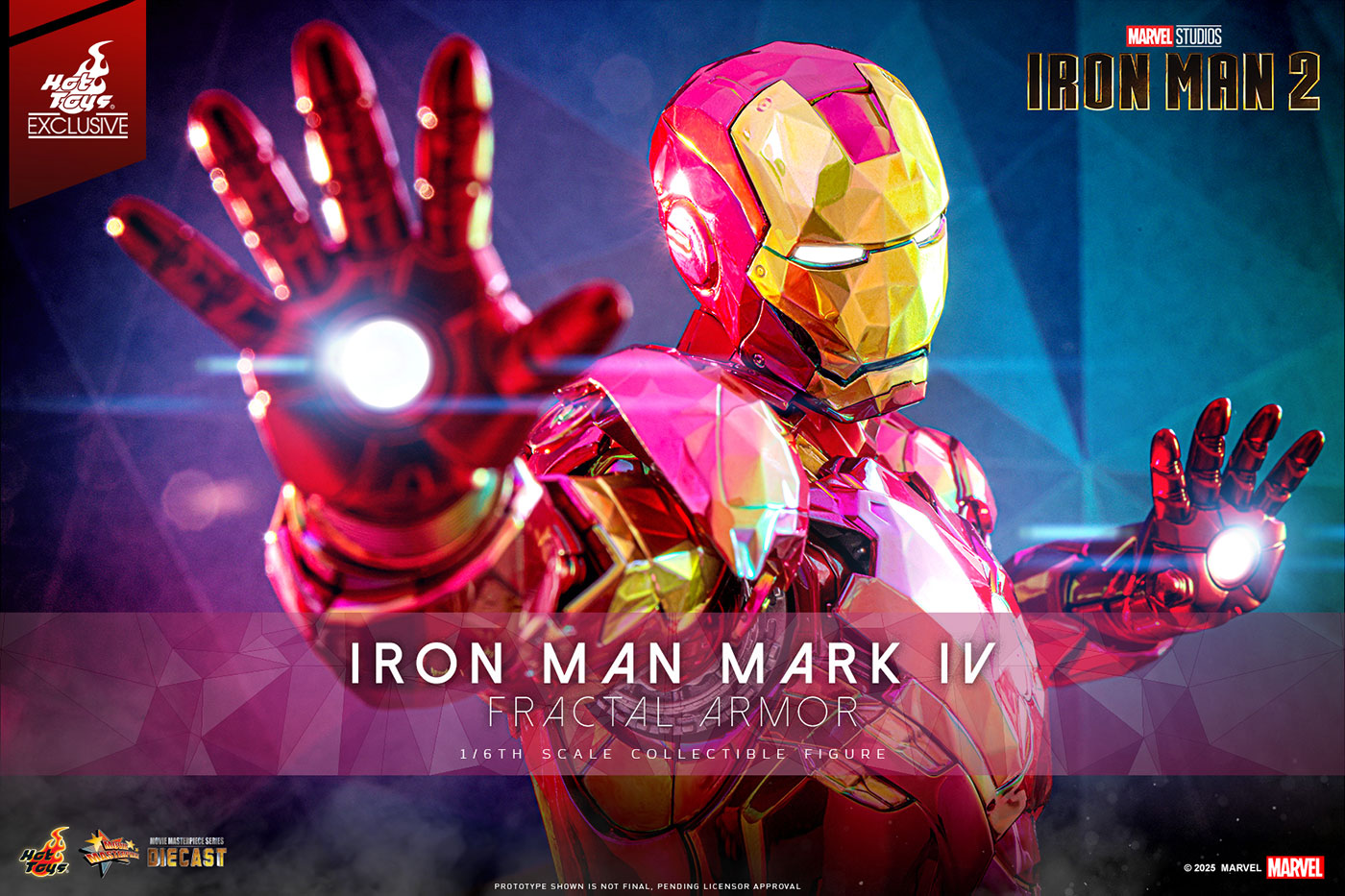 ホットトイズ　ムービー・マスターピース　アイアンマン・マーク4（プリズム・アーマー）