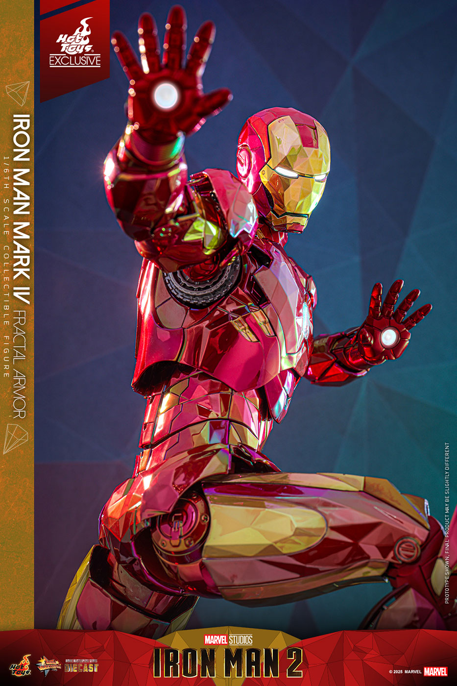 ホットトイズ　ムービー・マスターピース　アイアンマン・マーク4（プリズム・アーマー）