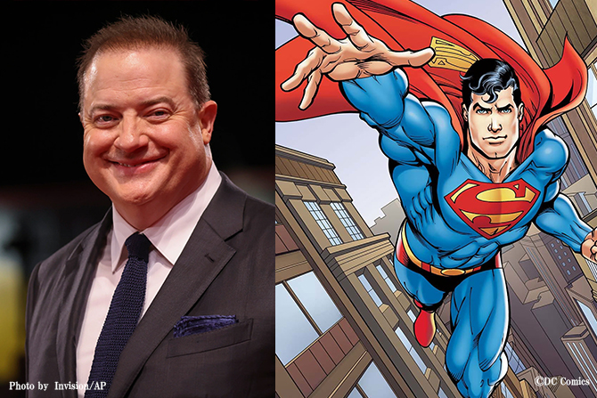 ブレンダン・フレイザー、幻のスーパーマン映画主演候補を振り返る ー 「宇宙版シェイクスピアだった」