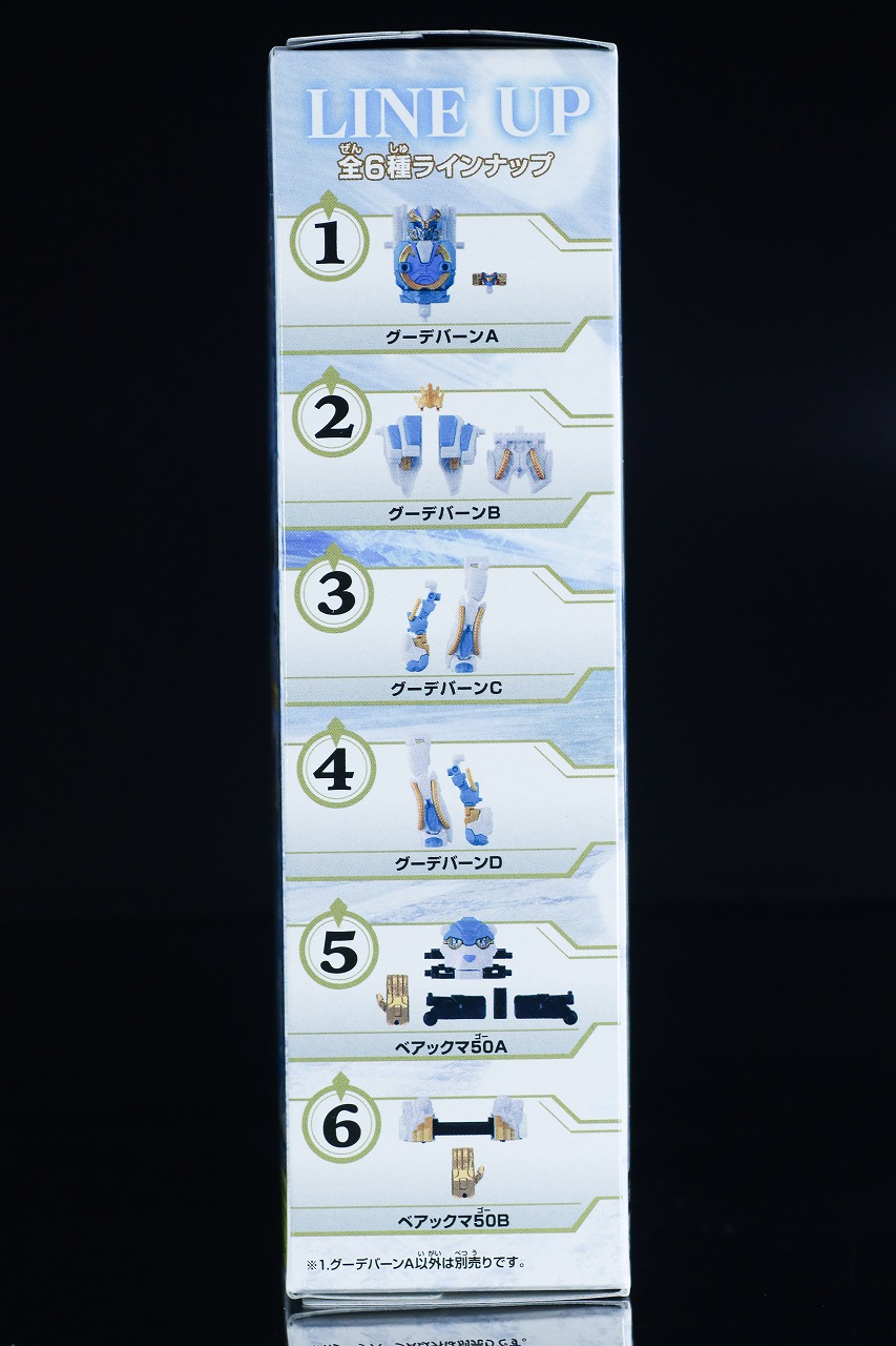 ミニプラ グーデバーン&べアックマ50 パッケージ