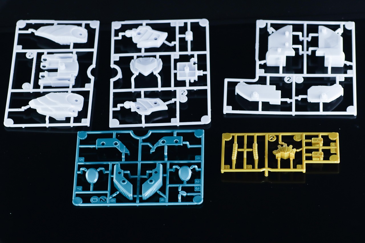ミニプラ グーデバーン&べアックマ50 ランナー&シール 一覧