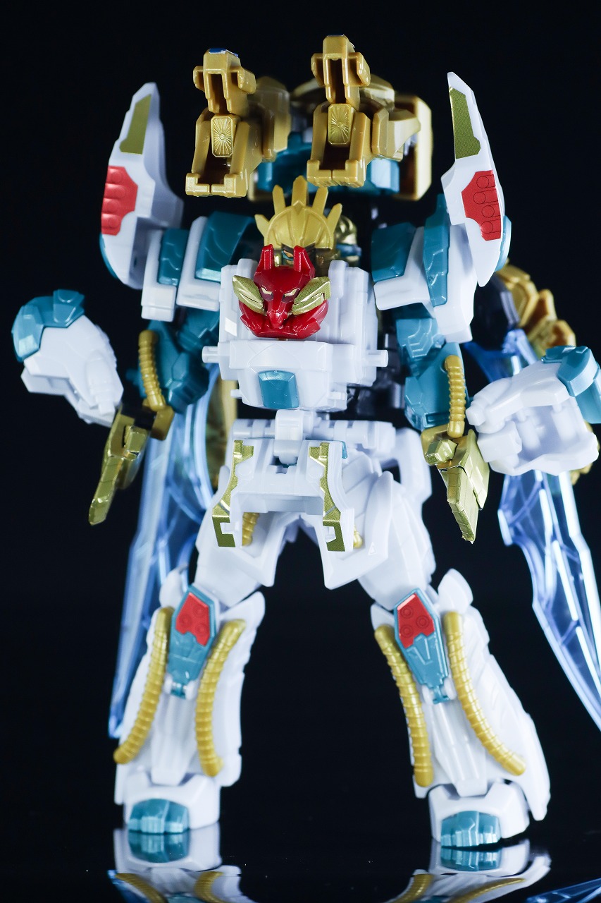 ミニプラ テガソードホワイトバーン レビュー 本体