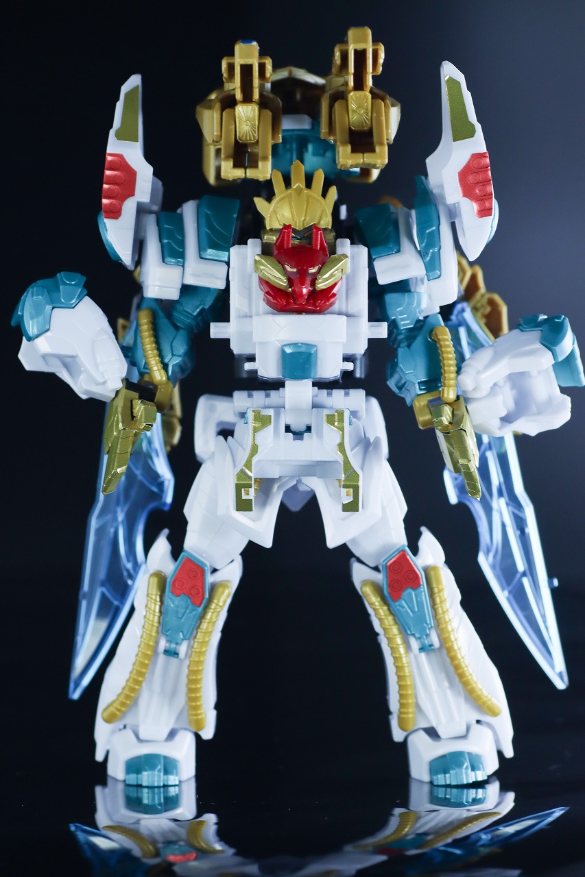 ミニプラ テガソードホワイトバーン レビュー 本体