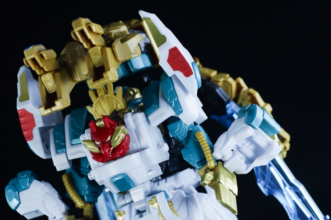 ミニプラ テガソードホワイトバーン レビュー 本体