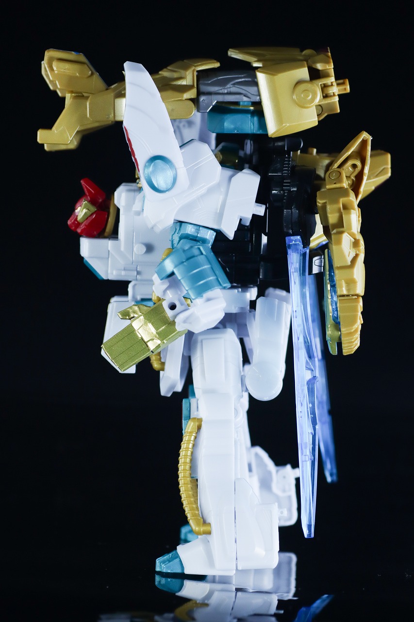 ミニプラ テガソードホワイトバーン レビュー 本体