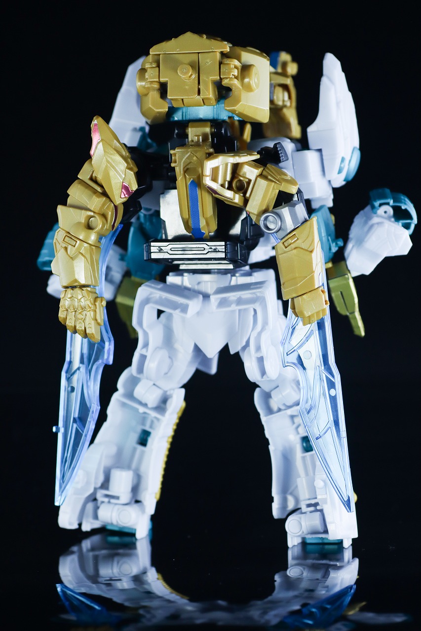 ミニプラ テガソードホワイトバーン レビュー 本体