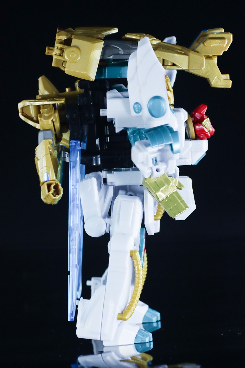 ミニプラ テガソードホワイトバーン レビュー 本体