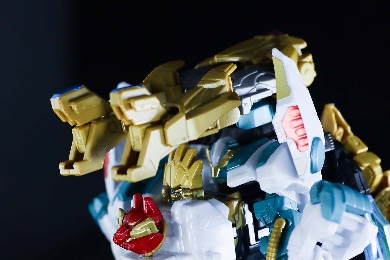 ミニプラ テガソードホワイトバーン レビュー 合体