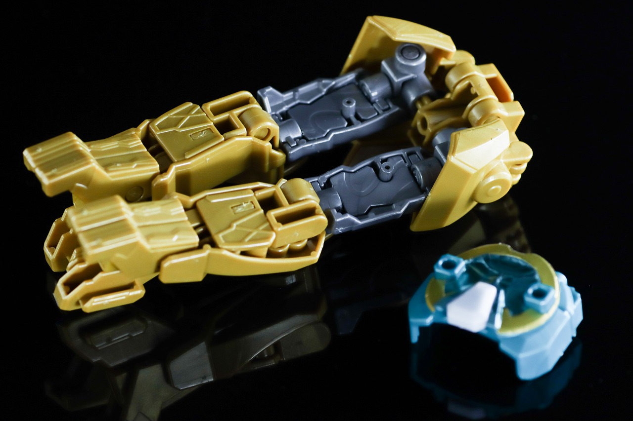 ミニプラ テガソードホワイトバーン レビュー 合体