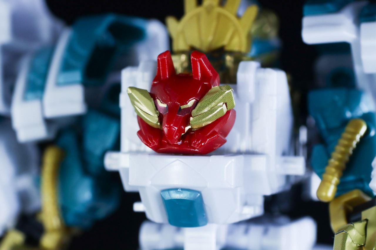 ミニプラ テガソードホワイトバーン レビュー 合体