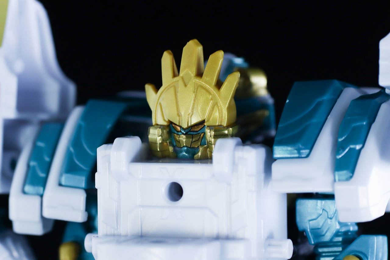 ミニプラ テガソードホワイトバーン レビュー 合体