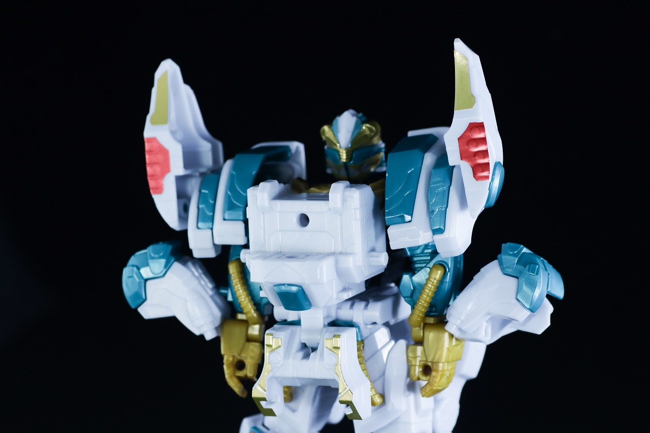 ミニプラ テガソードホワイトバーン レビュー 合体