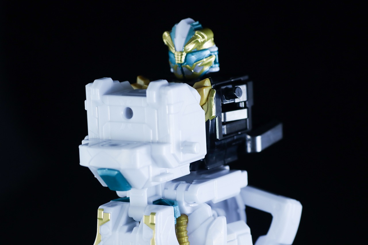 ミニプラ テガソードホワイトバーン レビュー 合体