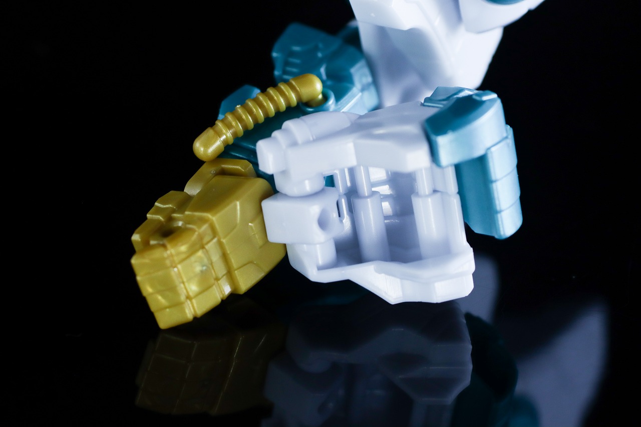 ミニプラ テガソードホワイトバーン レビュー 合体