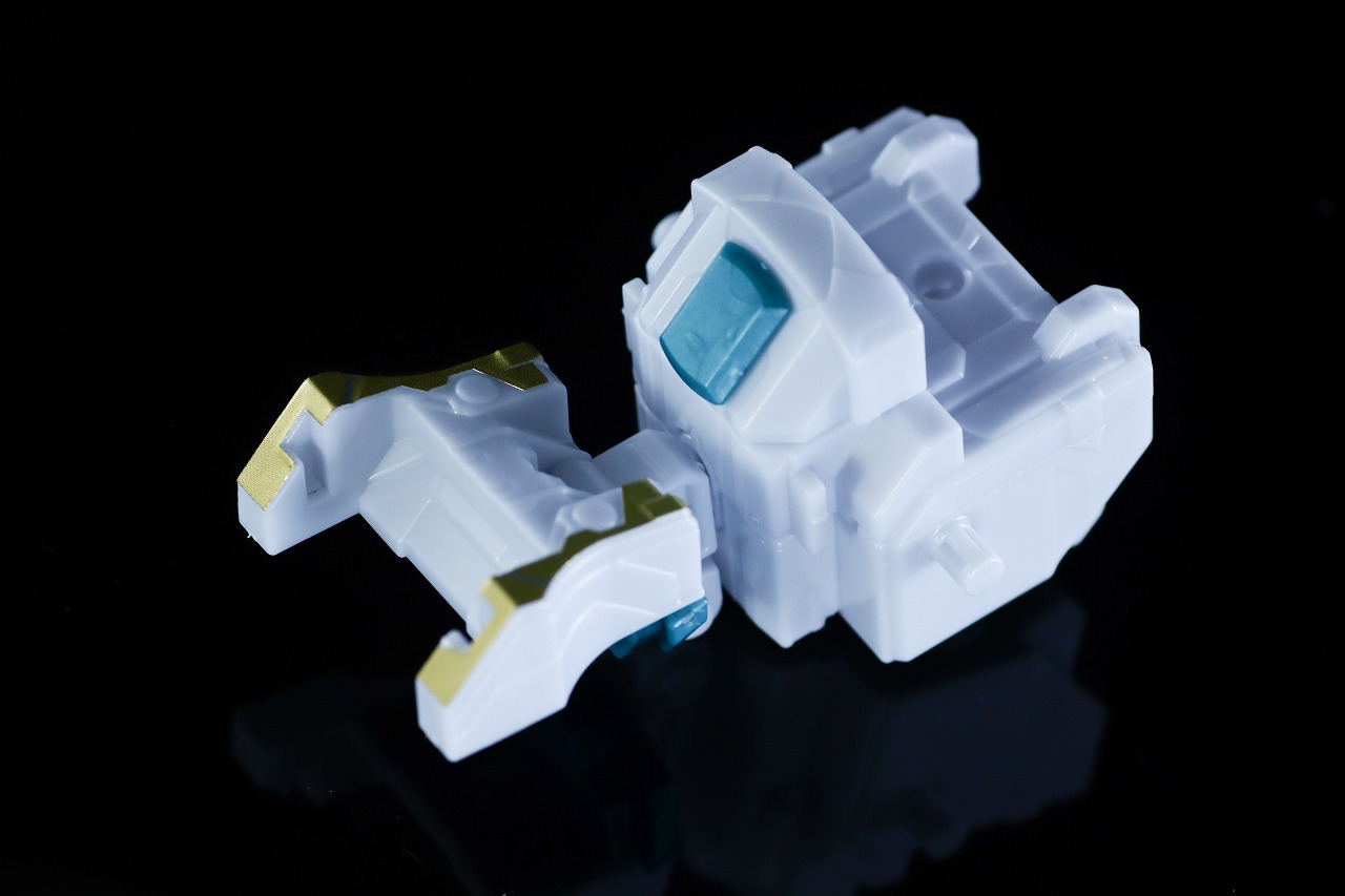 ミニプラ テガソードホワイトバーン レビュー 合体