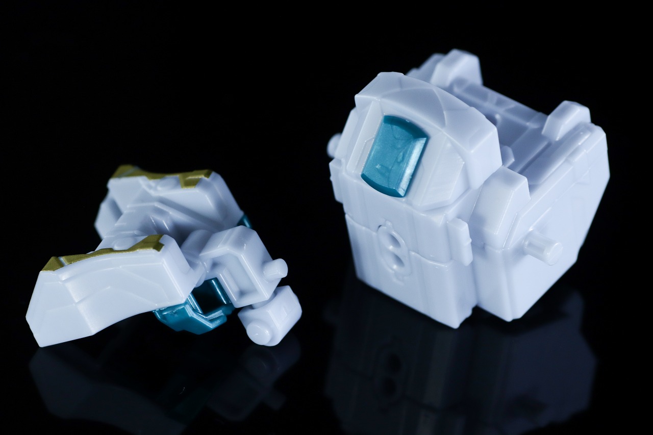 ミニプラ テガソードホワイトバーン レビュー 合体