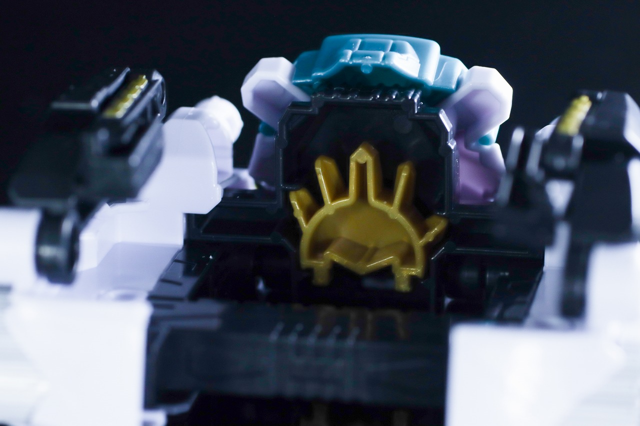 ミニプラ テガソードホワイトバーン レビュー 合体