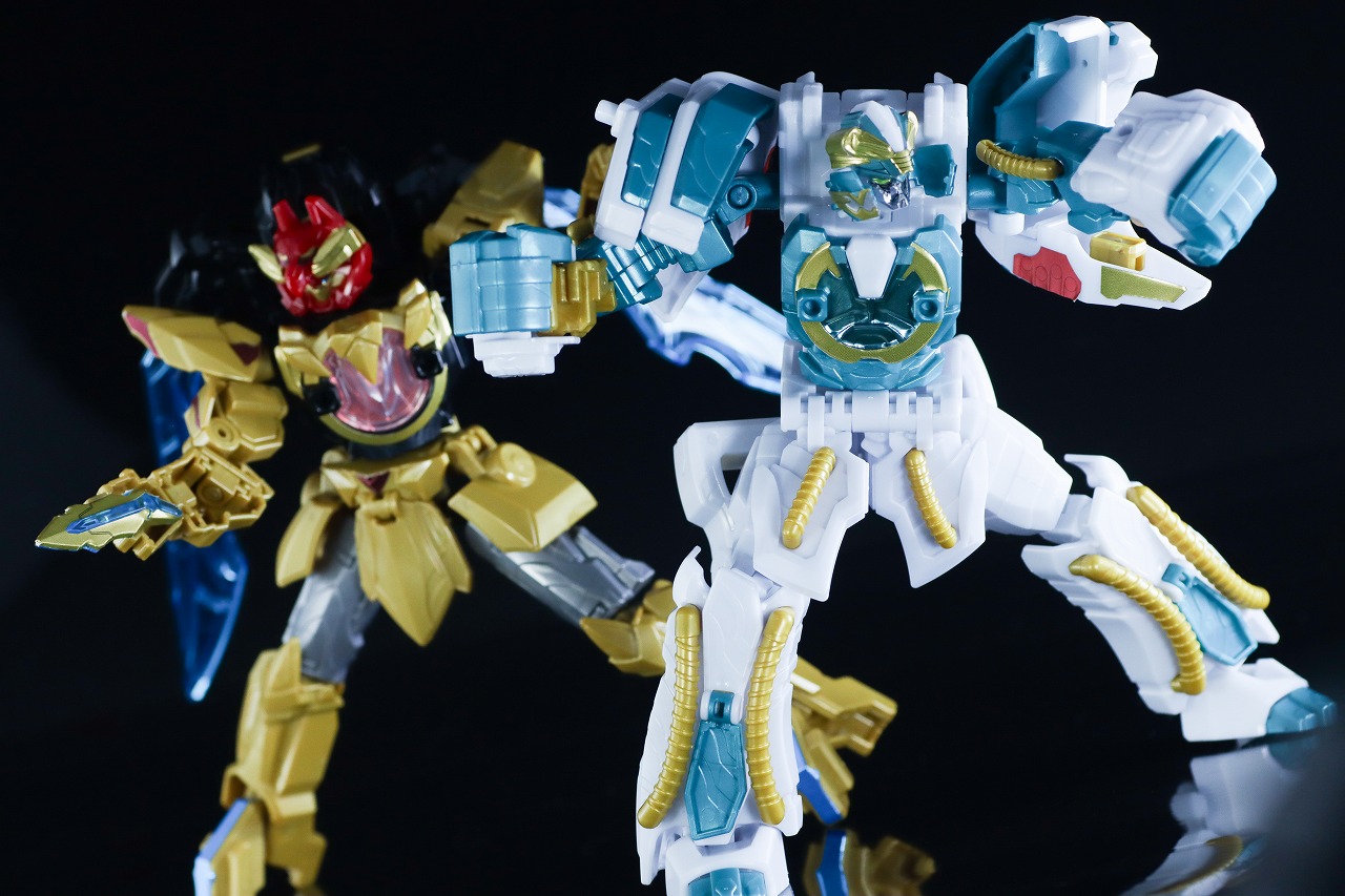 ミニプラ グーデバーン&べアックマ50 レビュー アクション