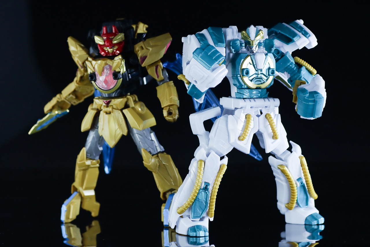 ミニプラ グーデバーン&べアックマ50 レビュー アクション