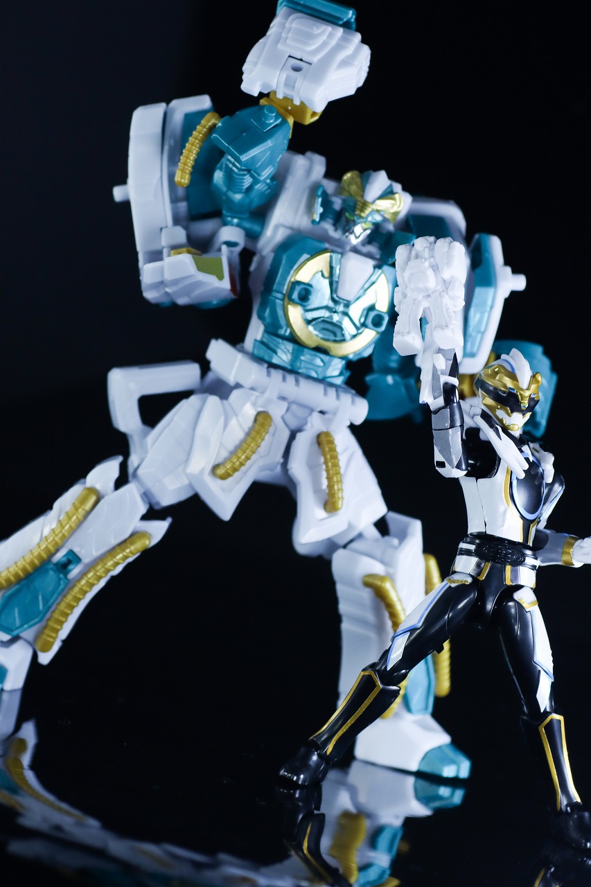 ミニプラ グーデバーン&べアックマ50 レビュー アクション 勇動 ゴジュウポーラー