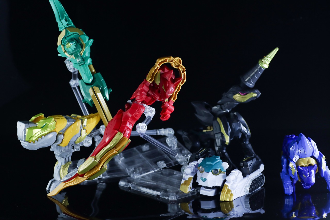 ミニプラ グーデバーン&べアックマ50 レビュー アクション