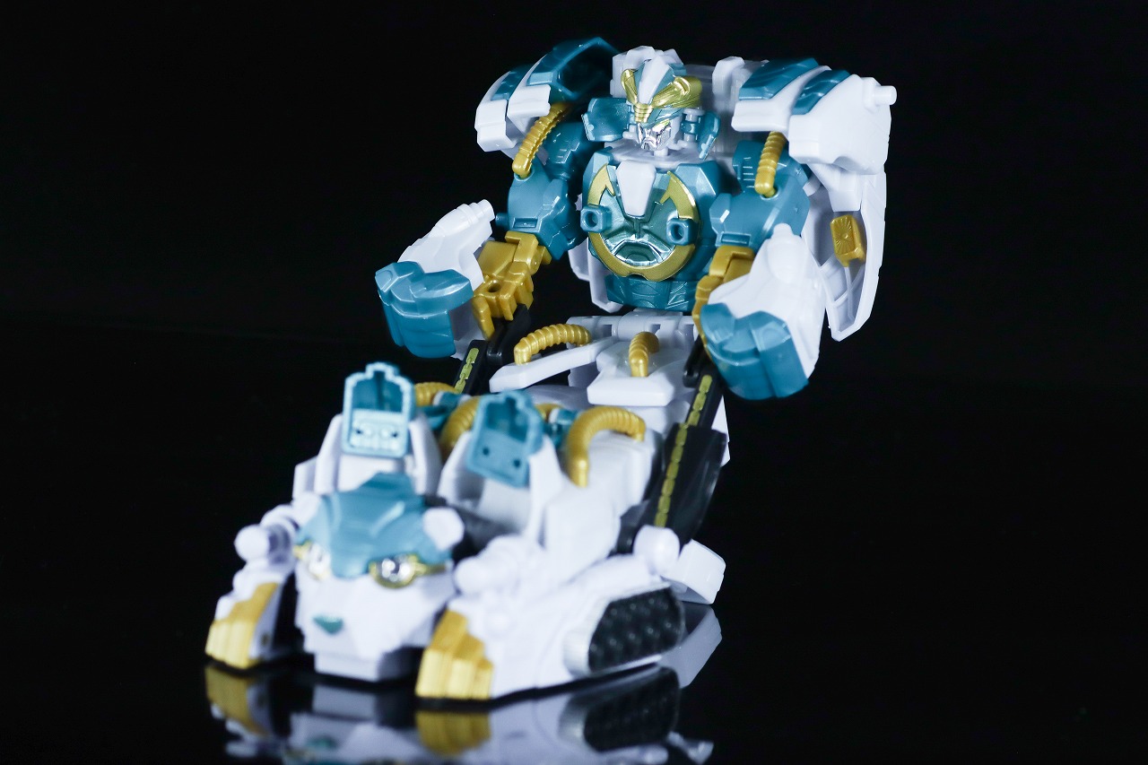 ミニプラ グーデバーンべアックマ50 レビュー 合体