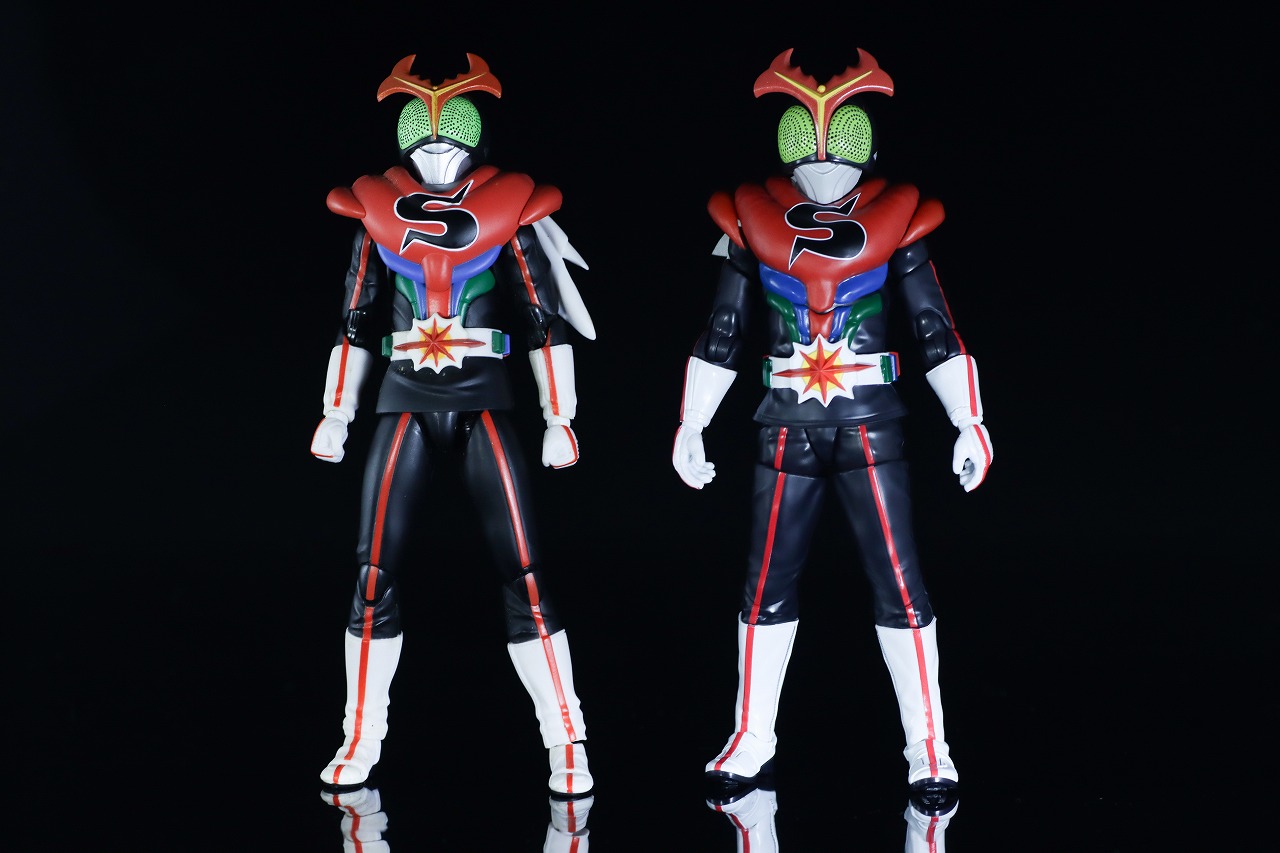 S.H.フィギュアーツ 真骨彫製法　仮面ライダーストロンガー　レビュー　比較