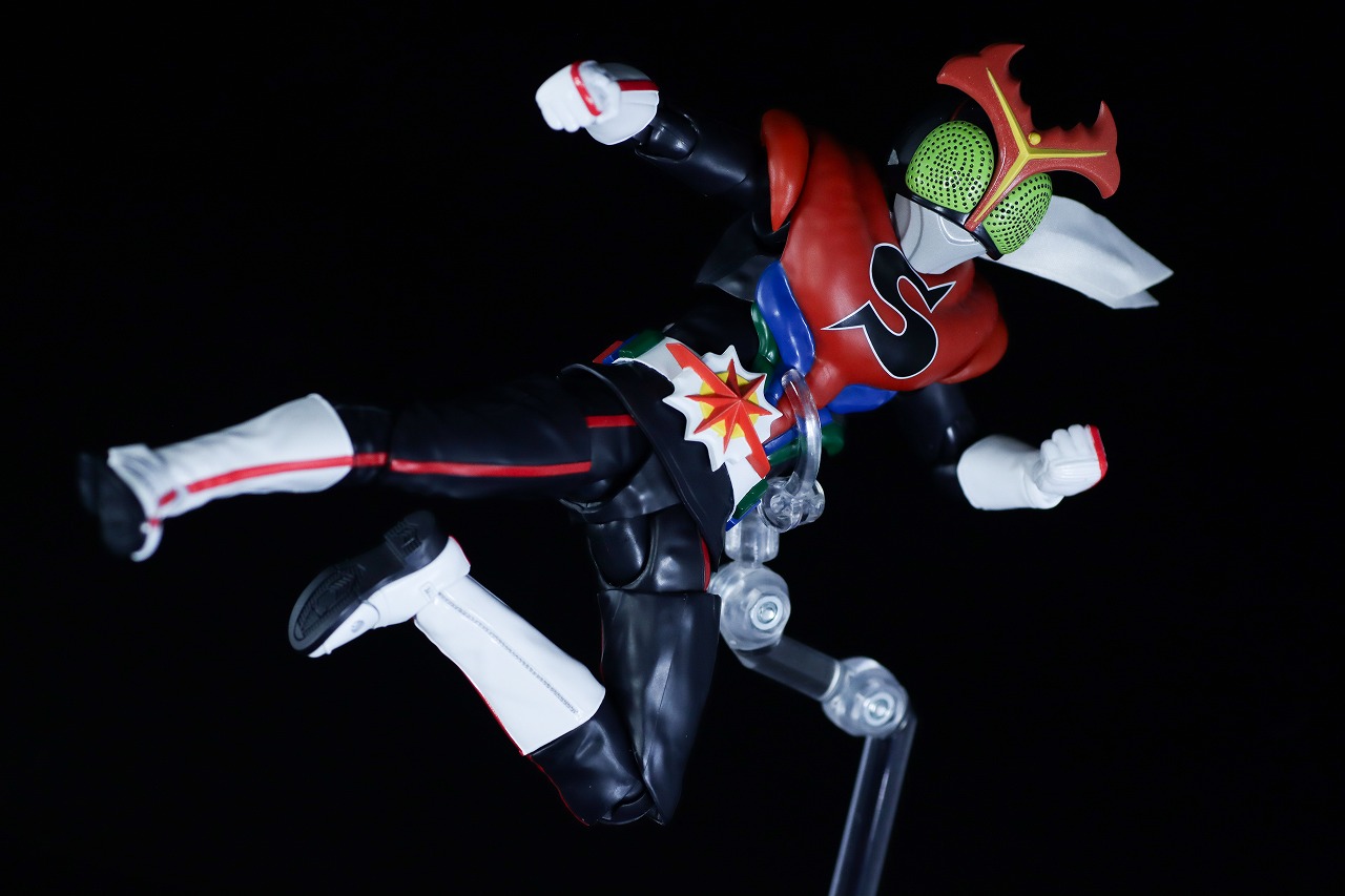 S.H.フィギュアーツ 真骨彫製法　仮面ライダーストロンガー　レビュー　アクション