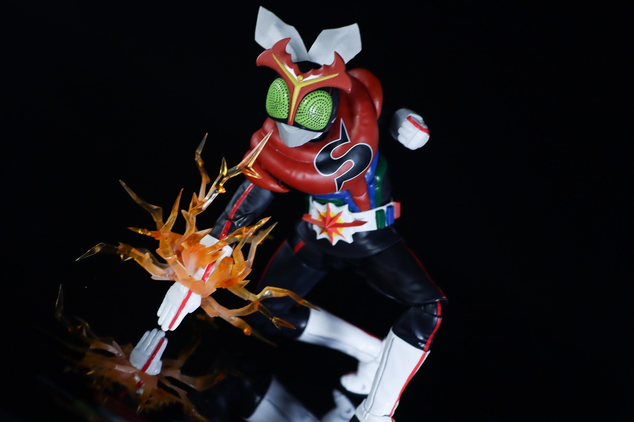 S.H.フィギュアーツ 真骨彫製法　仮面ライダーストロンガー　レビュー　アクション