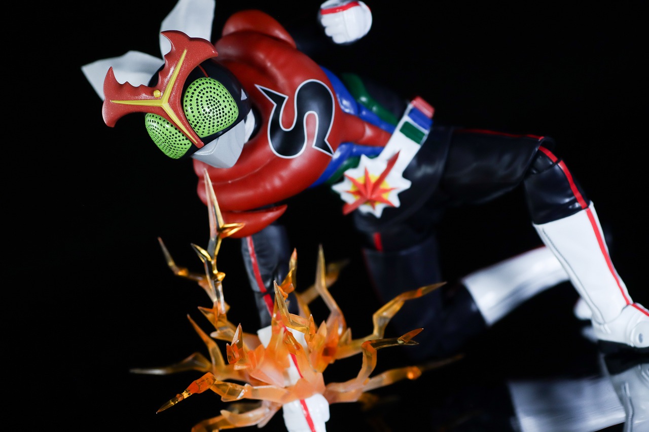 S.H.フィギュアーツ 真骨彫製法　仮面ライダーストロンガー　レビュー　アクション