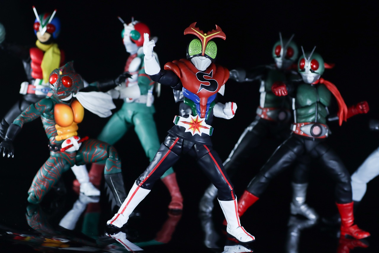 S.H.フィギュアーツ 真骨彫製法　仮面ライダーストロンガー　レビュー　アクション　栄光の七人ライダー