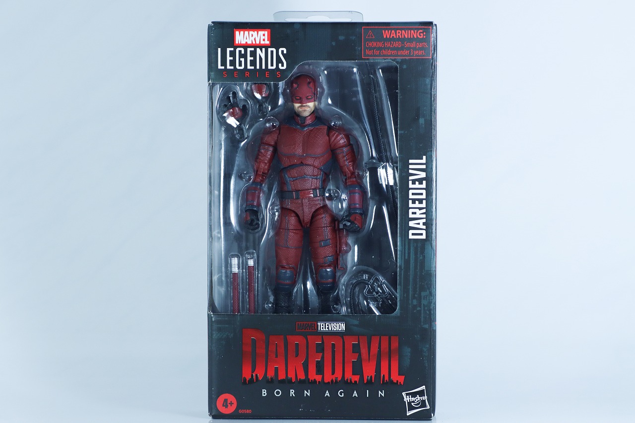 マーベルレジェンド　デアデビル（デアデビル：ボーン・アゲイン）　レビュー　パッケージ